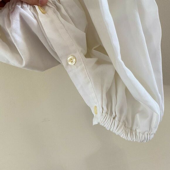 Pili Carrera Smocked Smocked White Romper 18 Months - Picture 4 of 9